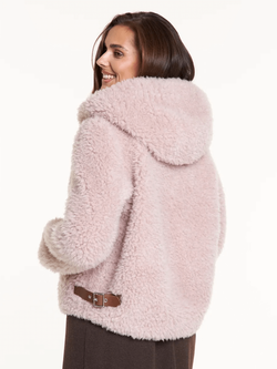 Куртка короткая чебурашка шуба, SilverFox (арт. 1190)