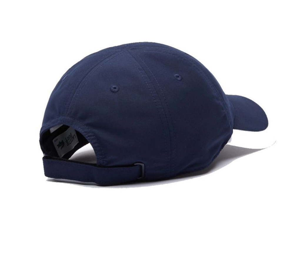 Теннисная кепка Lacoste Sport Contrast Border Lightweight Cap - небесный