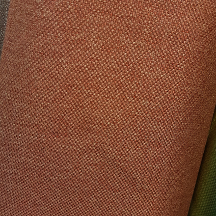 Блэкаут рогожка терракотовая оптом. 91-15