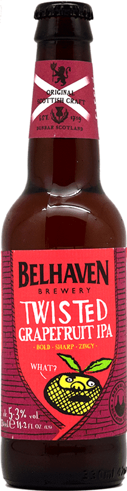 Belhaven Twisted Grapefruit IPA 0.33 л. - стекло(8 шт.)