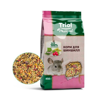 Triol Original Корм для шиншилл 450г