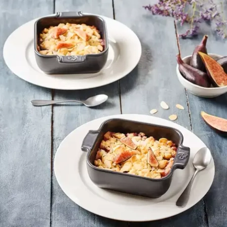 Квадратная форма для запекания 21см 1.1л Peugeot Light Grey