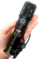 Фонарь ручной высокой яркости "белый лазер" Огонь H-3057-PM30-TG