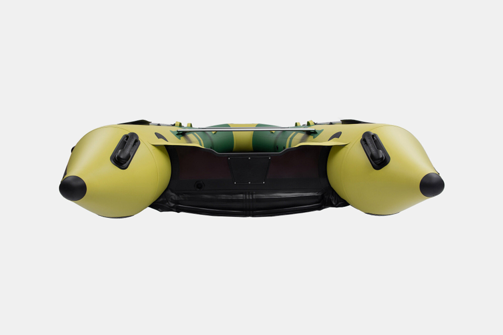 Надувная лодка GLADIATOR E420PRO зелено-оливковый