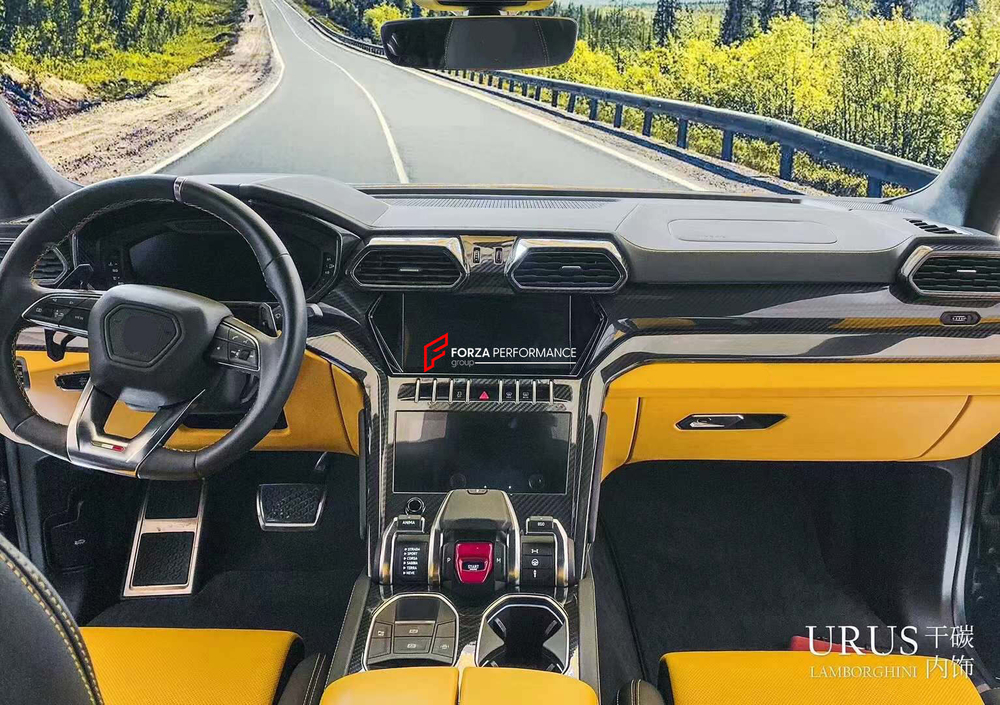 Карбоновый интерьерный комплект для Lamborghini Urus 2018+ Ламборгини Урус
