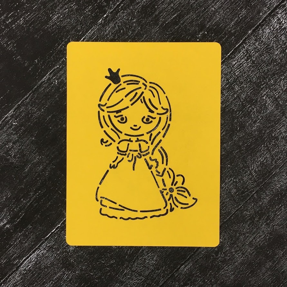 Принцесса №8 с длинной косой