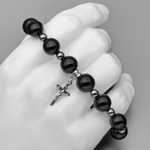 Браслет из перламутра с крестом. Rico La Cara AMX006134