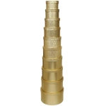 Коробка подарочная «Glow» 19,8*10,8 см, Gold