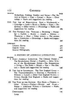 A history of English literature | Hinchman Walter Swain
