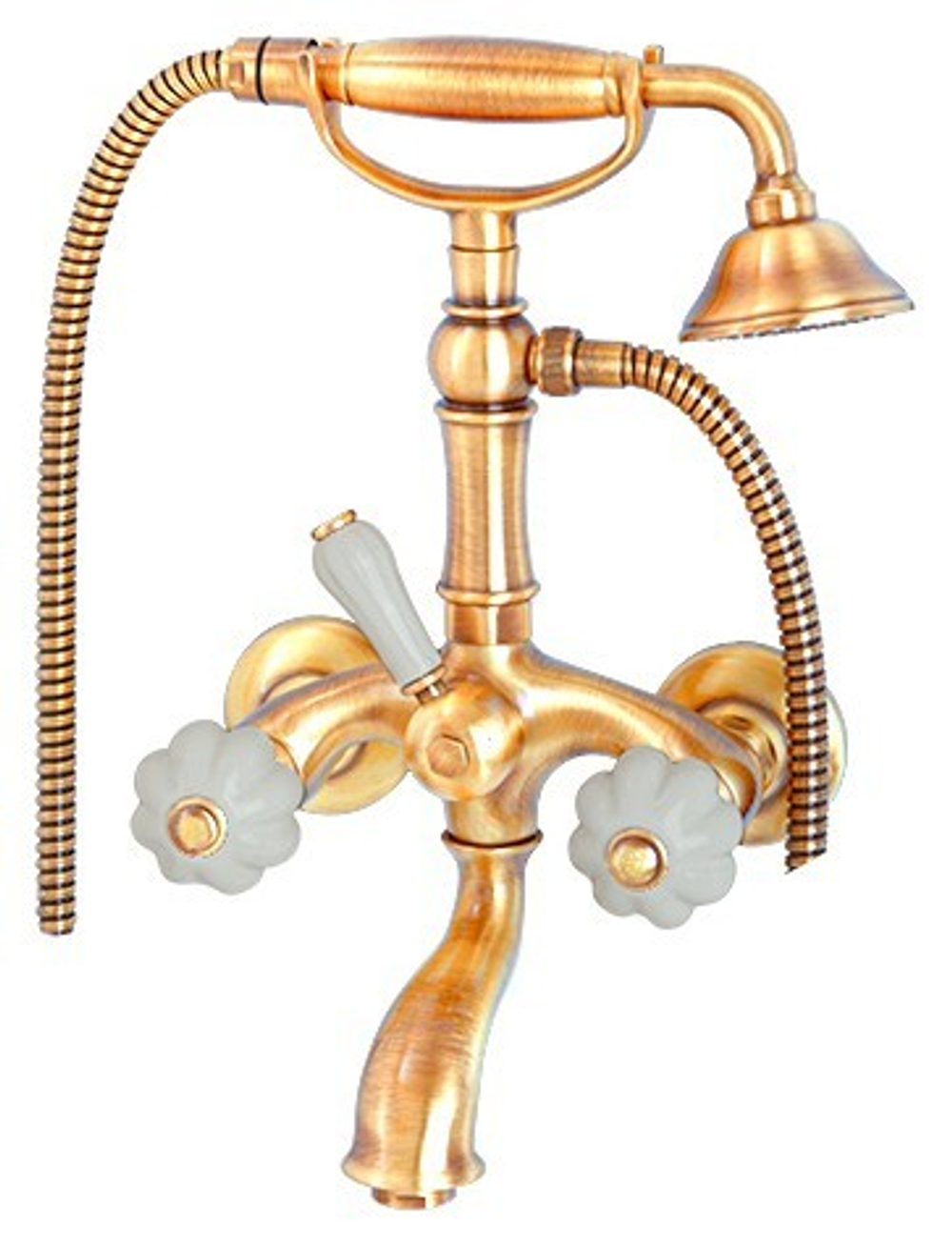 Купить смеситель для ванны Migliore Olivia 19020 Белый/золото