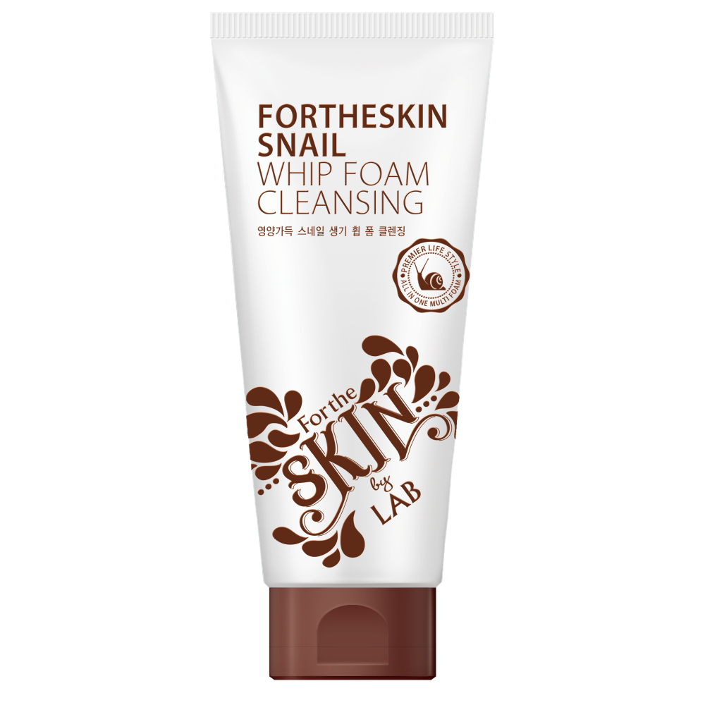 Пенка для умывания Муцин Улитки FORTHESKIN SNAIL WHIP FOAM CLEANSING, 180 мл