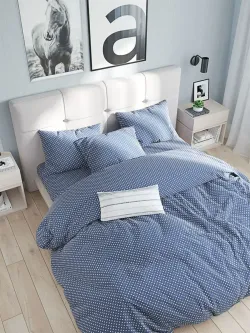 Ткань для пошива "Небо" Сказка перкаль, длина 10 м., ширина 2,2 м.