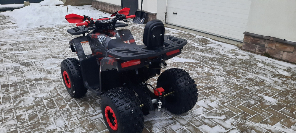 Квадроцикл MOTAX Grizlik Super Lux 125cc (2024). БУ - тест-драйв