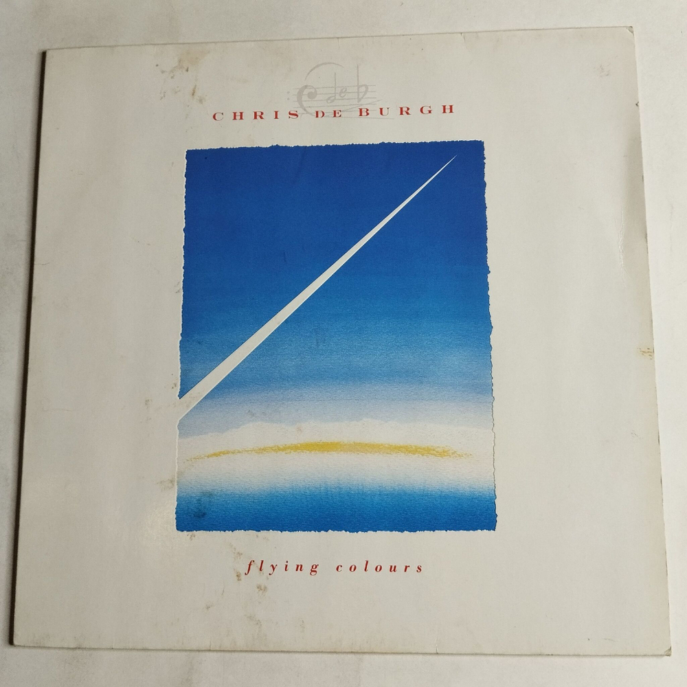 Винтажная виниловая пластинка LP Chris de Burgh Flying Colours (Germany 1988)