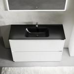 Тумба с раковиной Sancos Libra Floor 120 см LB120F-1W глянцевый белый