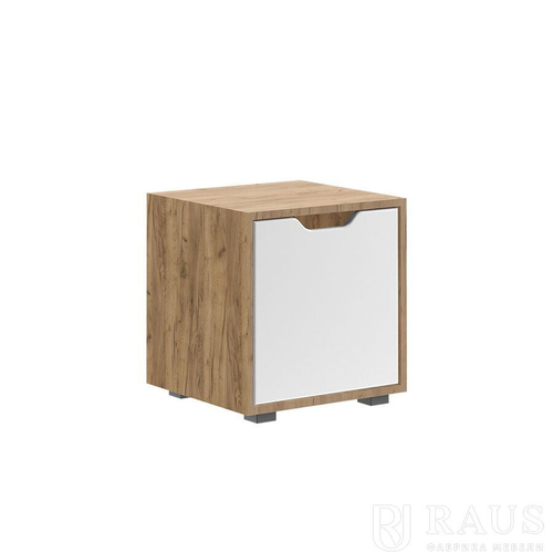 Колибри Стеллаж (с ящ.) Дуб Крафт Золотой/Белый со