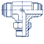 Штуцер FR T A JIC 9/6" М14х1,5
