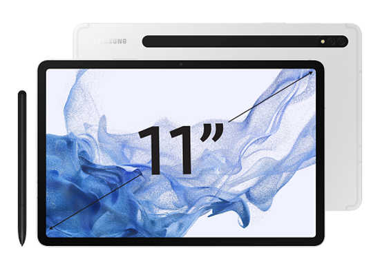 Планшет Samsung Galaxy Tab S8 LTE 128 Гб серебро