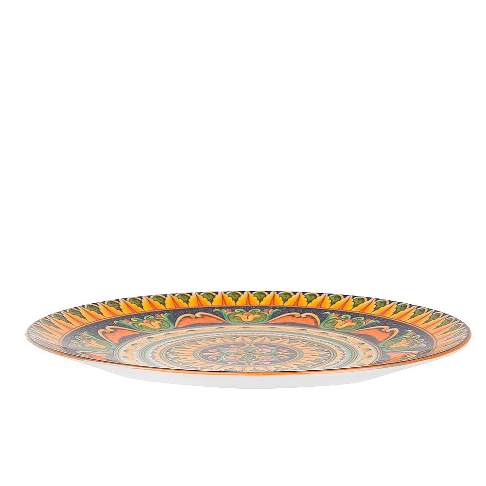 Блюдо "Arabesque" (оранжевый) d=27см,h=3см (min6) (транспортная упаковка)