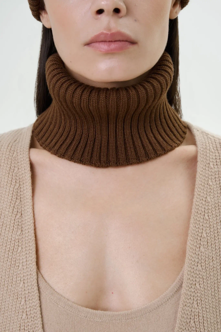 Снуд из трикотажа