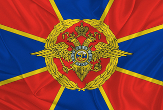 Флаг МВД РФ 90х135