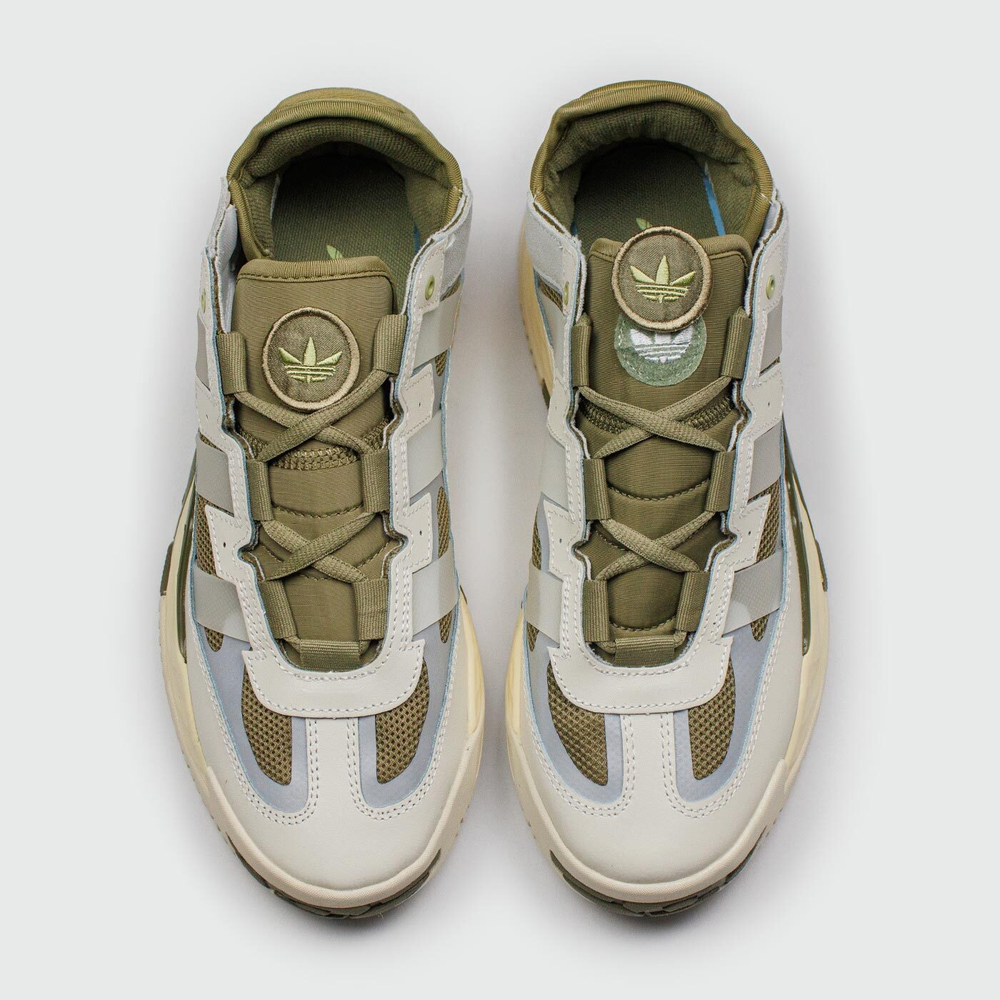 Кроссовки Adidas Niteball Grey / Orbit Green
