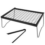 Решетка-гриль с ножками складная со щипцами, размер 350х250 мм, высота 150 мм, в коробке, 101409, 701747