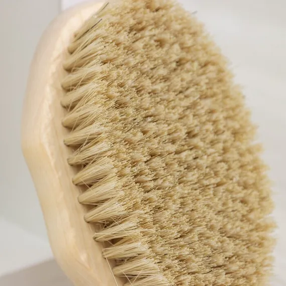 Щётка для обуви Доляна, без ручки, натуральная щетина, 156 пучков