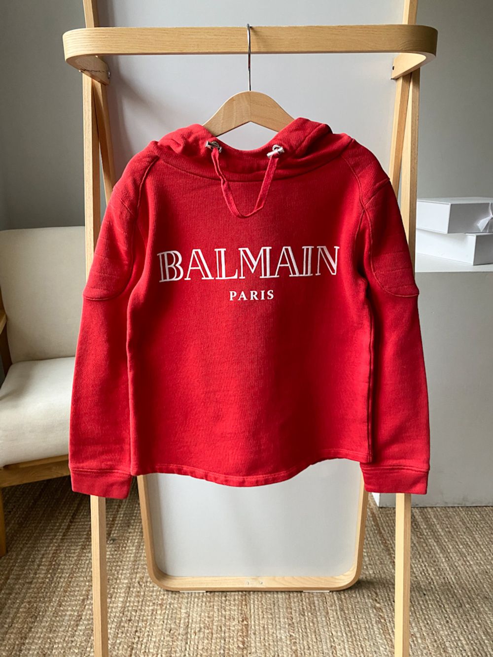 Хлопковая толстовка  Balmain, 140