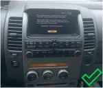 Магнитола для Nissan Pathfinder R51 2004-2010 (штатная нави, большая рамка) - FarCar S500-TS20 монитор 9.5" 2K QLED на Android 14, Быстрейшая, CarPlay, 4G SIM-слот