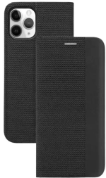 Чехол книжка Mesh Leather для iPhone 13 Pro черный