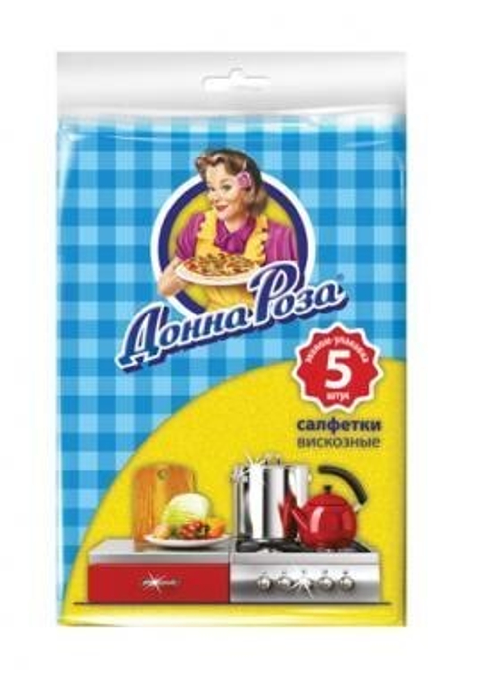 Салфетки хозяйственные Донна Роза