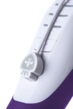 Фиолетовый вибратор Mystim Sassy Simon - 27 см. (Цвет: фиолетовый)