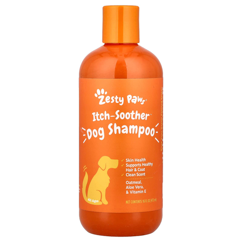 Zesty Paws, Itch-Soother™, шампунь для собак для всех возрастов, чистота, 473 мл (16 жидк. унций)