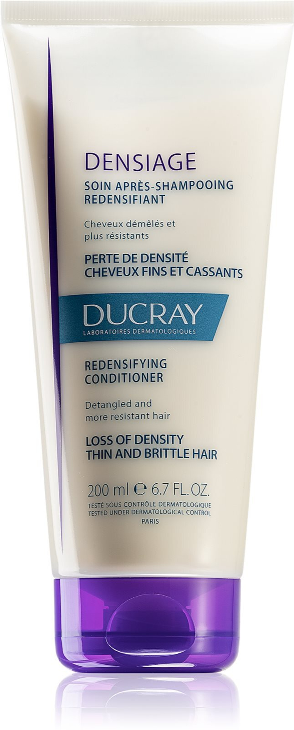 Ducray Densiage - регенерирующий кондиционер для ослабленных и поврежденных волос /   200  ml  / GTIN 3282770113037
