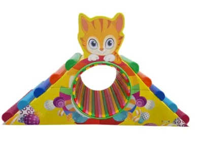 Веселое колесо "Пушок" (120х270х160 см) с механическим приводом