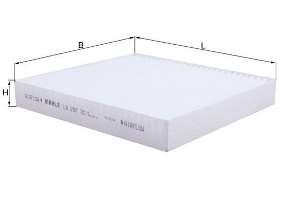 MAHLE - LA297-MAH - Filter, vazduh unutrasnjeg prostora