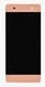 Дисплей для Sony Xperia XA (F3111/F3113/F3115) в сборе с тачскрином на рамке (Розовый)