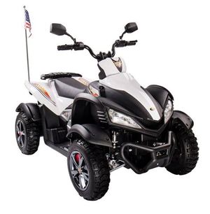 Детский электроквадроцикл Joy Automatic Yamaha Raptor белый