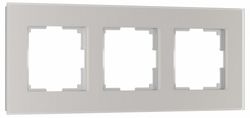 Рамка на 3 поста Werkel Senso дымчатый W0033117