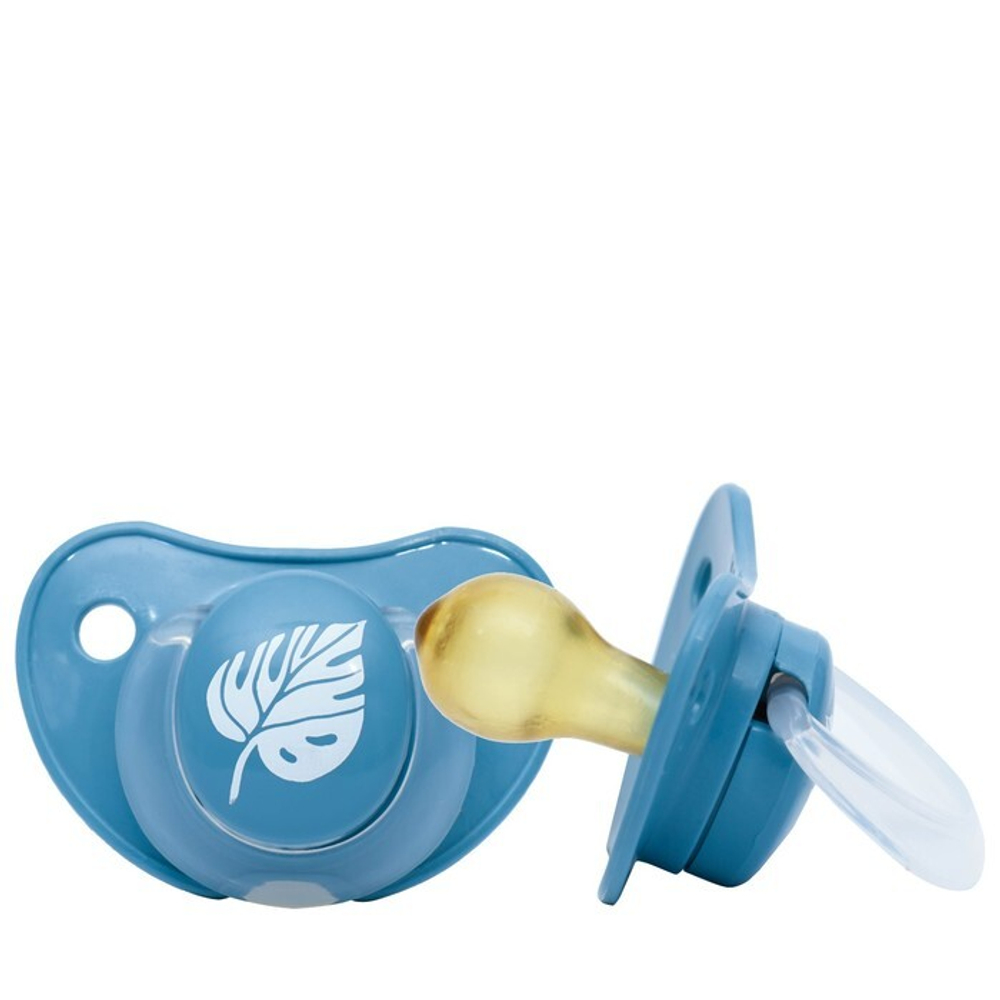 9112927 Соска-пустышка классическая, от 3 мес., латекс, "Листочек"