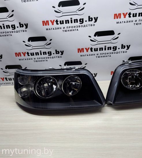 Передние фары VW T5 black