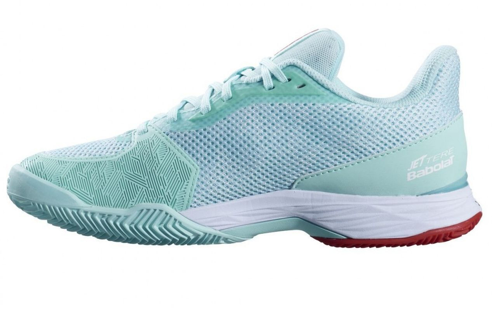 Женские теннисные кроссовки Babolat Jet Tere Clay Women - yucca/white