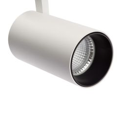 Трековый светильник трехфазный ЭРА SТR-30-36-40K-W40 светодиодный 40Вт 4000K белый | Трехфазные трековые светильники