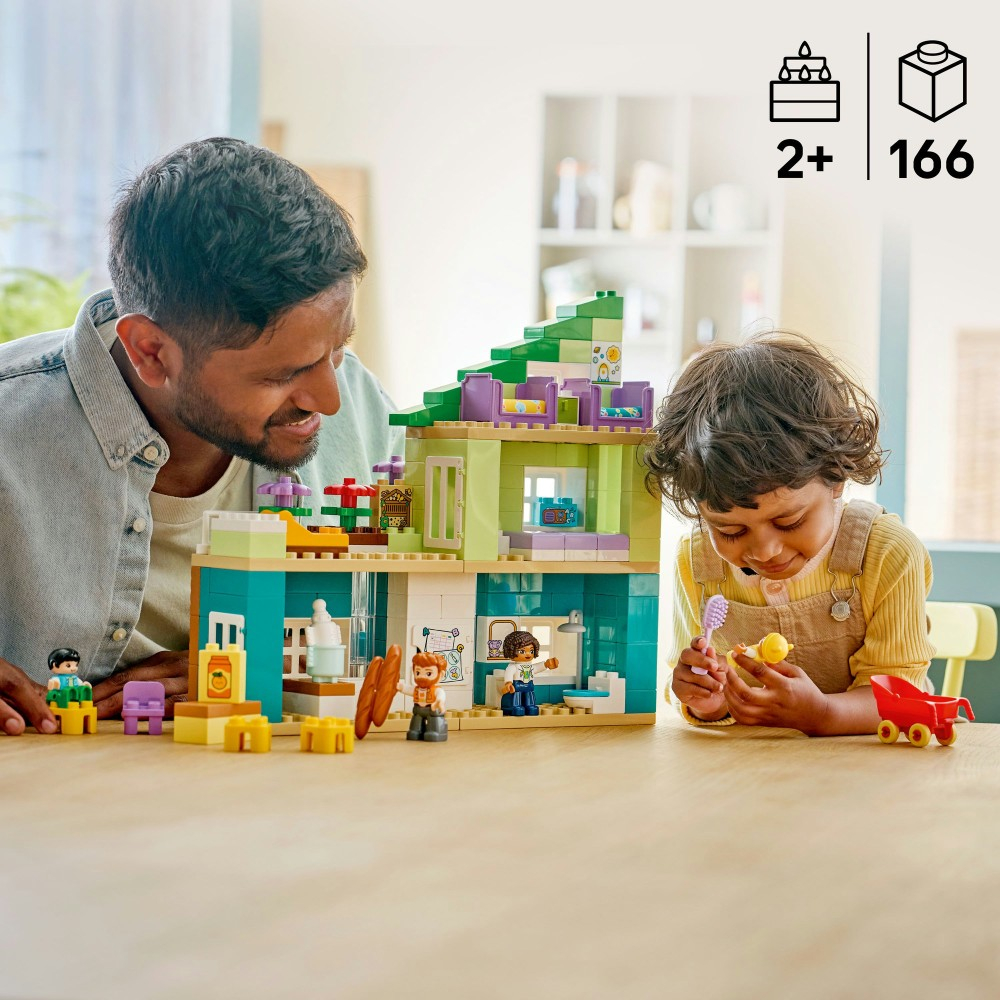 LEGO DUPLO - Современный семейный дом 3 в 1 с фигурками 10470