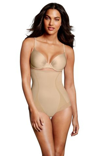 Трусы с завышенной линией талии Firm Foundation (Размер: XXL) (Цвет: бежевый)