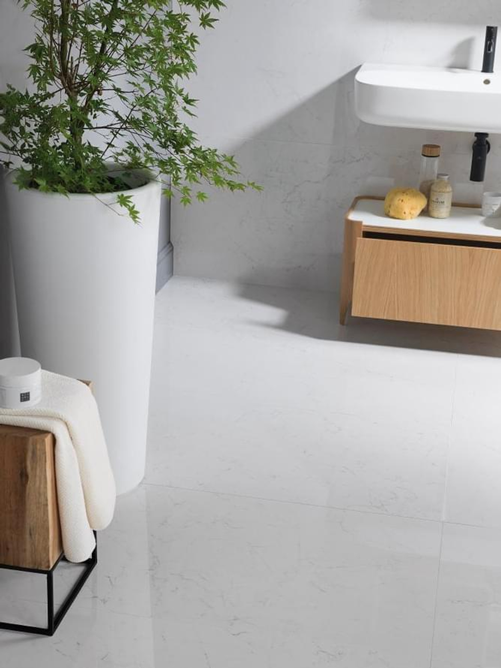Porcelanosa Bianco Pul. 58.6x118.7