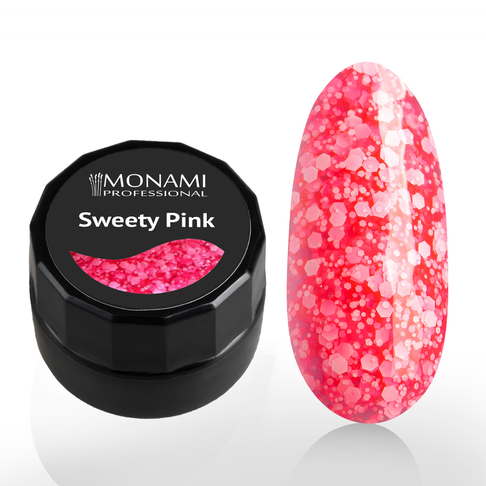 MONAMI Гель-лак Sweety Pink, 5 г