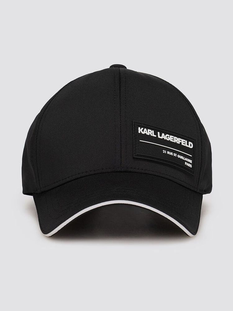 Кепка LAGERFELD 531128 черный нейлон лого