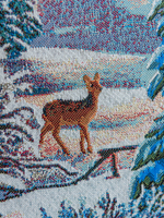 Наволочка для декоративной подушки Зимний вечер 47х47